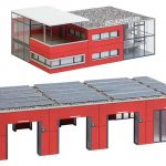 130160 Faller Moderne Feuerwache - Afbeelding 2