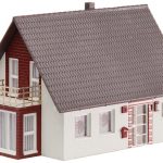 130318 Faller Einfamilienhaus, weinrot - Afbeelding 2