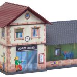 150110 Faller BASIC Bahnhof, inkl. 1 Bemalv - Afbeelding 2