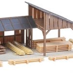 180498 Faller Holzlagerschuppen - Afbeelding 2