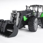 3081 Bruder Deutz Agrotron X720 m.Frontlader - Afbeelding 2