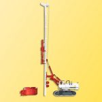 11253 Kibri H0 LIEBHERR 974 mit Ramm- und Ziehgerät