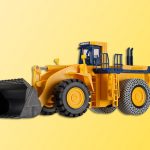 11454 Kibri H0 KOMATSU Radlader WA 800-2