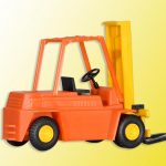 11754 Kibri H0 STEINBOCK Gabelstapler