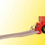12254 Kibri H0 MB TRAC mit Rückeschaufel, Polterschild undWinde - Afbeelding 2