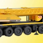 13012 Kibri H0 LIEBHERR Teleskopkran 1120 mit Gitterspitze