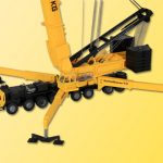 13033 Kibri H0 LIEBHERR LTM 1800 Schwerlast-Teleskopmobilkran mit Wippspitze - Afbeelding 2
