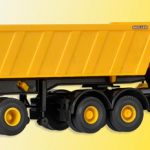 14025 Kibri H0 MB Rundhauber mit MEILLER Sattelkipper - Afbeelding 2
