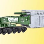 16500 Kibri H0 Schienentiefladewagen MAN Uaai 687.9 mitTransformator Spedition KÜBLER - Afbeelding 2