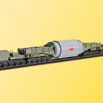 16507 Kibri H0 MAN Schienentiefladewagen Uaai 687.9 mitGenerator Stator - Afbeelding 2