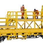 26262 Kibri H0 Niederbordwagen mit Arbeitsbühne GleisBau,Fertigmodell