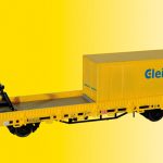26264 Kibri H0 Schutzwagen mit Auflage für MFS 100 undContainer GleisBau, Fertigmodell - Afbeelding 2