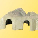 35106 Kibri H0 Tunnelgelände, zweigleisig, Fertigmodell**Auslauf** - Afbeelding 2