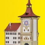 36805 Kibri Z Stadttor mit Apotheke in Murten