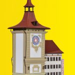 36805 Kibri Z Stadttor mit Apotheke in Murten - Afbeelding 2