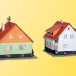 37040 Kibri N Einfamilienhaus Meisenweg, 2 Stück - Afbeelding 5