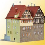 37110 Kibri N Haus auf der Mauer Schwäbisch Hall, 2 Stück - Afbeelding 2