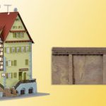 37110 Kibri N Haus auf der Mauer Schwäbisch Hall, 2 Stück - Afbeelding 3