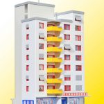 37120 Kibri N Hochhaus mit Ladengeschäft - Afbeelding 3