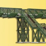 37810 Kibri N Übergangssteg, viergleisig - Afbeelding 3