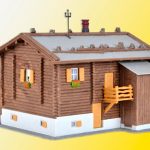 38004 Kibri H0 Haus Sonnenhalde inkl. Hausbeleuchtungs-Startset