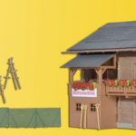 38019 Kibri H0 Haus Gletscherblick in Hinterbichl - Afbeelding 3