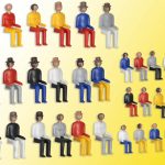 38114 Kibri H0 Deko-Set Sitzende Figuren - Afbeelding 2