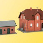 38190 Kibri H0 Siedlungshaus in Bottrop mit Nebengebäude