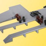 38620 Kibri H0 Deko-Set Laderampen mit Kran