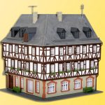 38904 Kibri H0 Fachwerk-Eckhaus Miltenberg - Afbeelding 5