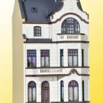 39103 Kibri H0 Bürgerhaus mit Atelier in Bonn