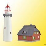 39153 Kibri H0 Leuchtturm Hiddensee mit Nebengebäude - Afbeelding 2