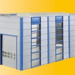 39250 Kibri H0 Lager-/ Industriehalle, modern - Afbeelding 2