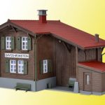 39493 Kibri H0 Bahnhof Davos-Monstein inkl. Hausbeleuchtungs-Startset, Funktionsbausatz - Afbeelding 2