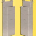 39750 Kibri H0 Universal-Brückenköpfe gemauert, 2 Stück - Afbeelding 3
