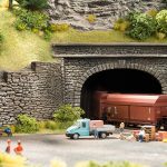 58061 Noch Tunnel-Portal 1-gleisig, 15 x 12,5 cm - Afbeelding 2