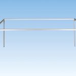 62200 Noch Alu-Zargensystem 200 x 100 cm, erweiterbar auf 120 cm