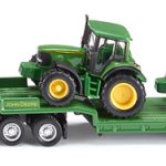 1837 SIKU Tieflader mit John Deere