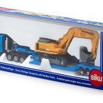 1847 SIKU Schwertransporter mit Tiefbettaufli - Afbeelding 2