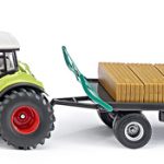 1946 SIKU Traktor mit Quaderballengreifer+Anh