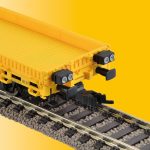 2320 Viessmann H0 Zugschlussbeleuchtung modern, 2 Stück,für Niederbordwagen