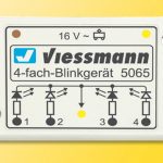 5060 Viessmann H0 Andreaskreuze mit Blinkelektronik, 2 Stück - Afbeelding 2