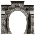 34851 Noch Tunnel-Portal 1-gleisig, 7,9 x 7,6 cm