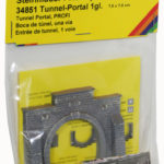 34851 Noch Tunnel-Portal 1-gleisig, 7,9 x 7,6 cm - Afbeelding 2