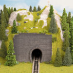 44790 Noch Vorsatz-Portal 1-gleisig, 2 Stück, 9 x 7 cm