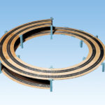 53005 Noch LAGGIES Gleiswendel-Komplettbausatz, Grundkreis, Gleisradius 420/483 mm, 1- oder 2-gleisig - Afbeelding 4