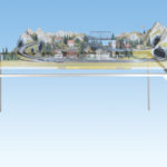 62425 Noch Alu-Zargensystem 125 x 69 cm, erweiterbar auf 100 cm