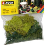 8621 Noch Dekormoos hell- und dunkelgrün, 75 g