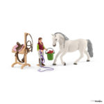42389 Schleich RUITERSCHOOL MET RUITER EN PAARDEN - Afbeelding 4