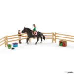 42389 Schleich RUITERSCHOOL MET RUITER EN PAARDEN - Afbeelding 5